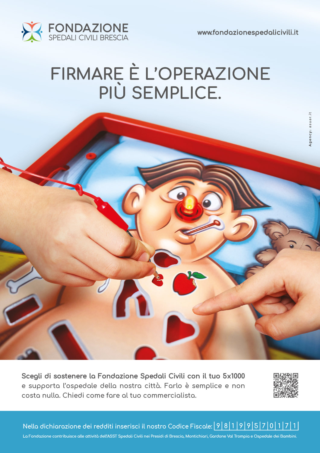 Campagna Allegro Chirurgo, Fondazione Spedali Civili Brescia